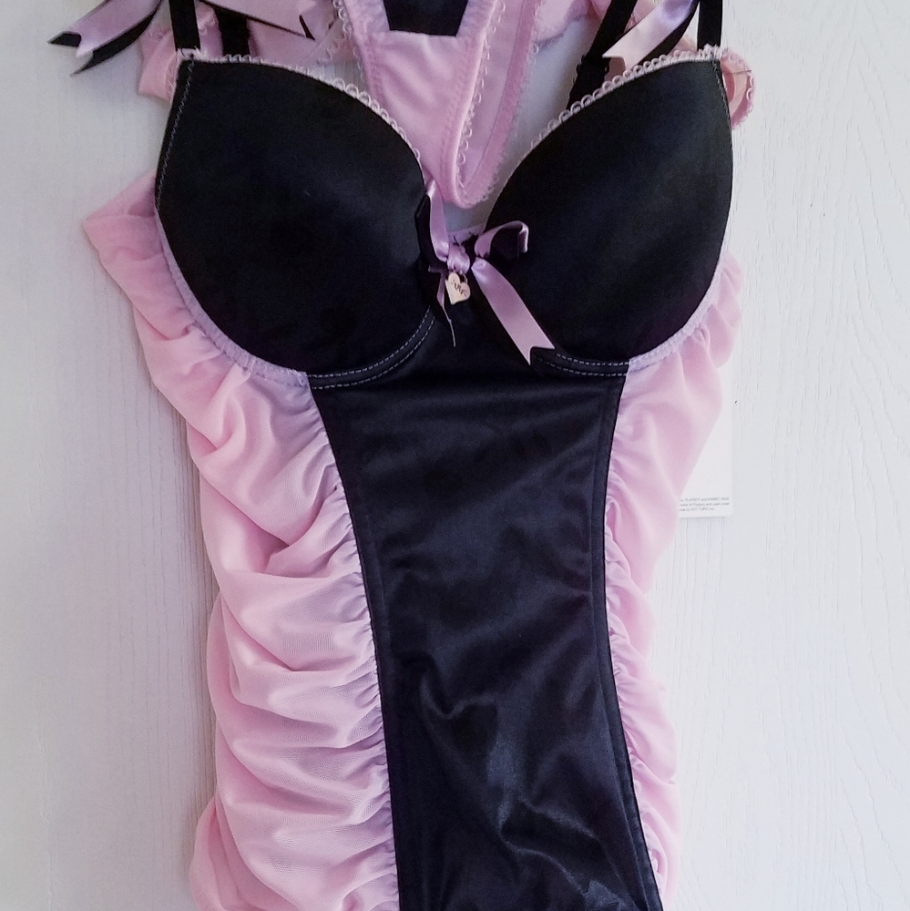 Playboy Hot Topic Bustier Corset NWT